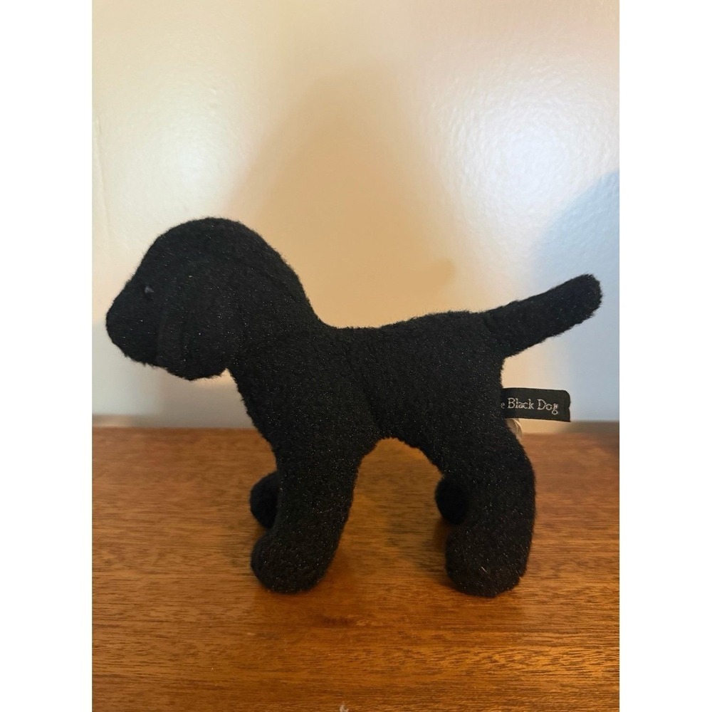 Douglas - The Black Dog 6" Plush Puppy - Picture 2 of 6